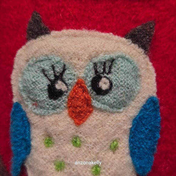 NIB Haflinger Wool Slippers Mr. & Mrs Owl Olivia Slippers 36 PRICE FIRM Bird - Picture 9 of 13